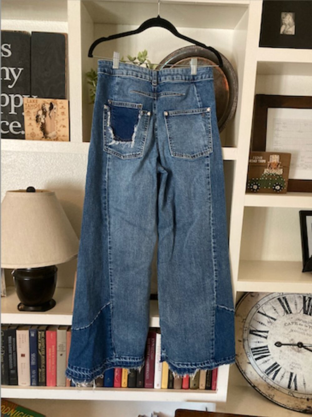 Anthropologie Darien 70s Paneled Wide-Leg Flare Jeans by Pilcro 28 $148 - Picture 7 of 7
